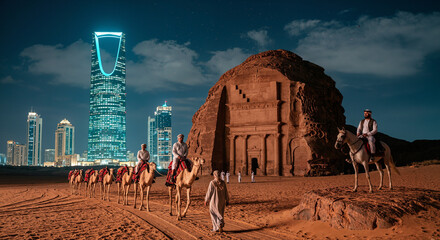 Kingdom Tower ( Riyadh, Jeddah, Saudi Arabia)