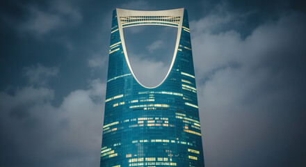 Kingdom Tower ( Riyadh, Jeddah, Saudi Arabia)