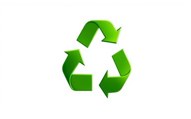 Obraz premium green recycle symbol