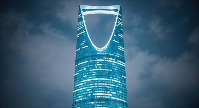 Kingdom Tower ( Riyadh, Jeddah, Saudi Arabia)