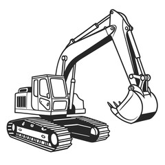 Heavy duty tracked excavator digging machine construction heavy equipment