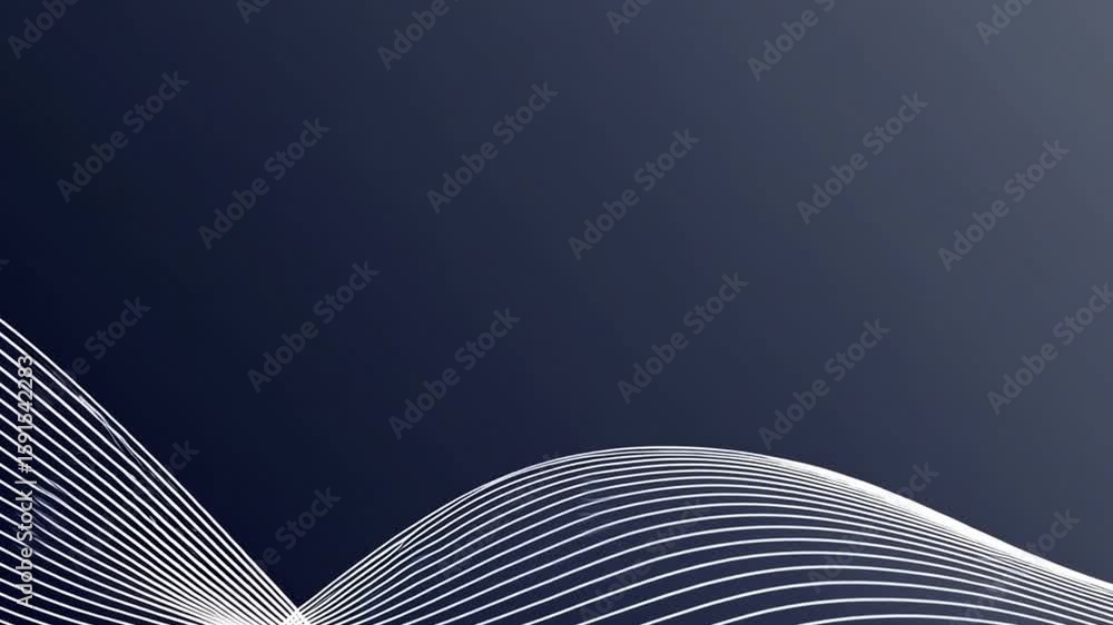 Aufkleber an abstract design with flowing lines and a dark background