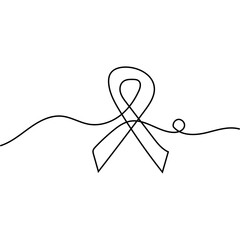 Continuous Line Ribbon