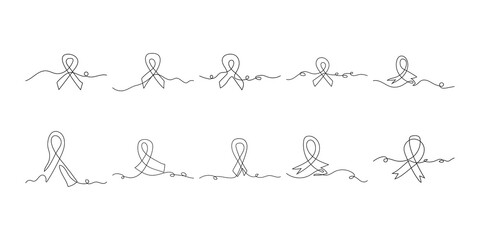 Continuous Line Ribbon