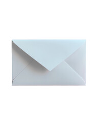 Simple white envelope on a plain background