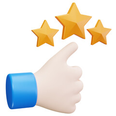 Three Star Thumbs Up