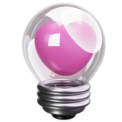Heart Bulb Idea