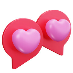 Love Chat Bubble