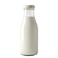Glass Bottle of Milk: Perfect for Dairy Product Branding & Packaging