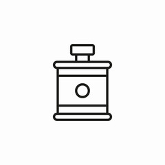perfume bottle icon sign vector