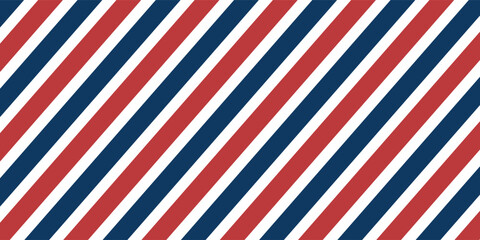 Fototapeta premium Airmail envelope frame with blue and red stripes on white background. International vintage letter border. Retro air mail postcard. Blank envelope.