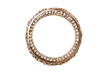 Rose gold ring with diamonds elegant jewelry luxury fashion accessory