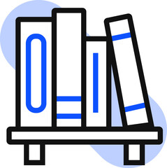 modern-book-shelf-vector-icon-illustration