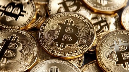 Investing in gold cryptocurrency coins featuring bitcoin symbols a comprehensive guide to digital assets in finance