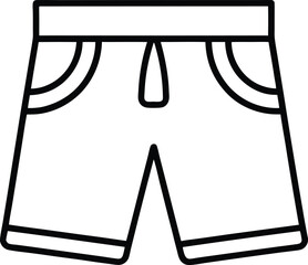 shorts pant icon vector illustration