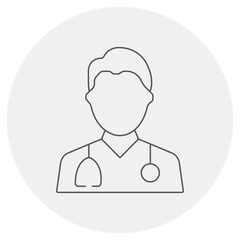 Doctor icon, Expert Medical Support When You Need It Most, Trusted Care Your Health, Your Doctor