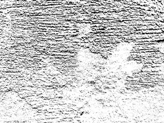 Black and white distressed cracked concrete wall texture overlay effect, grunge texture design element