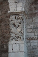 Abbatiale Sainte-Marie a Souillac, Francia: esempio unico di architettura romanico-bizantina con...