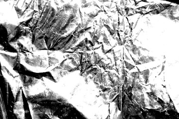 Creased paper texture overlay effect, png wrinkled paper surface