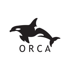 Stylish Marine Orca Logo for Branding Identity