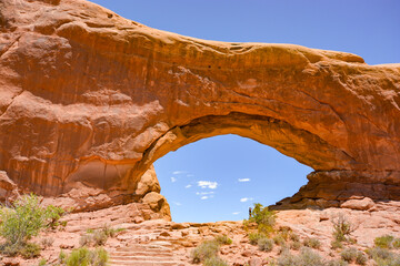 The windows section at Arches National Park. Utah. USA.