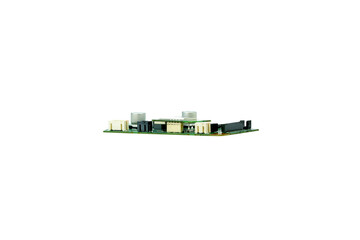motherboard from a photo inkjet printer isolated on transparent background. Png image
