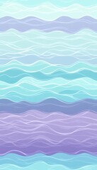 Pastel Wave Gradient Seamless Texture, Minimalist Abstract Background for Soft Text and Design Use