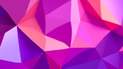 Obraz premium Abstract Pink Purple Geometric Pattern on White Background