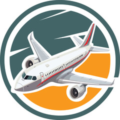 Passenger plane logo.eps