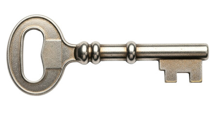 Isolated Antique Key