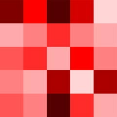 red mosaic abstract squares background