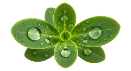 Isolated Green Plant Sprouts