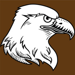 eagle head mascot