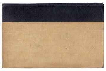 Vintage background of old book torn paper texture with scratches