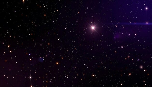 Starry expanse of deep space
