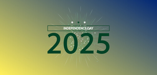Brazil 2025 Independence Day Layout with Radiant Spark and Text