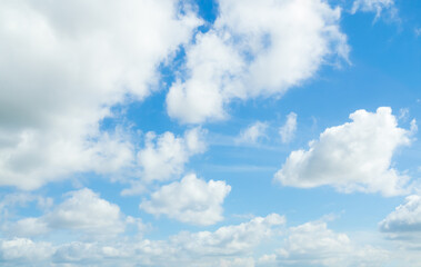 Sky cloud blue nature background paronama web cloudy summer winter season day, light beauty horizon...