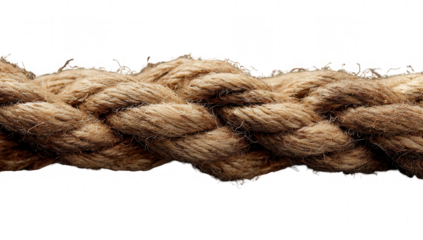 Close-up of a braided rope
