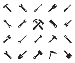 Fototapeta premium set of tools vector