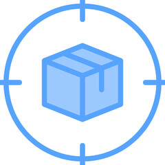 Target Product Blue Icon