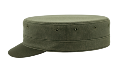 Isolated Military Cap