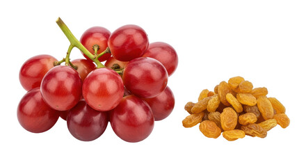 Isolated Grapes and Raisins
