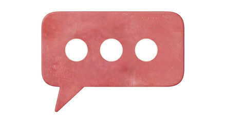 Isolated Speech Bubble