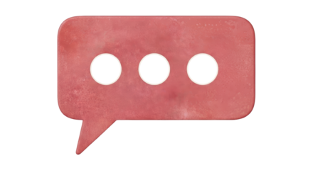 Isolated Speech Bubble