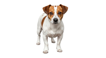 Isolated Jack Russell Terrier