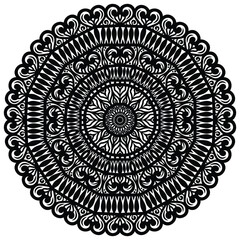 Tribal and bohemian style pattern design. Kantha Motif or Kantha Embroidery or Traditional Embroidery.  
