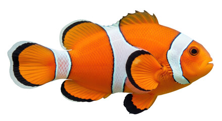 Isolated Clownfish