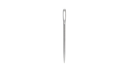 needle isolated on transparent background