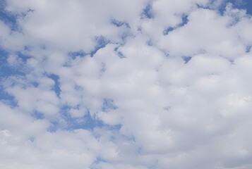 Altocumulus Ac White or grey or both patches or layers of cloud