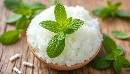 Peppermint Foot Scrub Exfoliates and refreshes tired feet